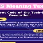 ims meaning text